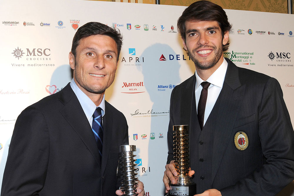 Premio Gentleman Fair Play Zanetti Kakà